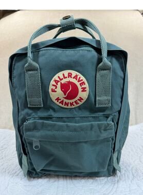 Fjallraven Green Kanken Lunch Bag Tote Insulated School Travel Outdoor Carry Bag